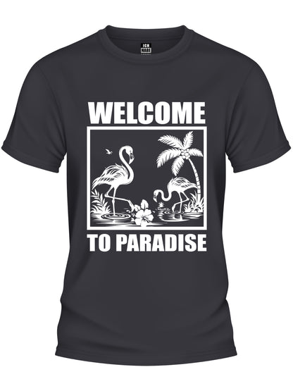 Design T-Shirt - WELCOME TO PARADISE