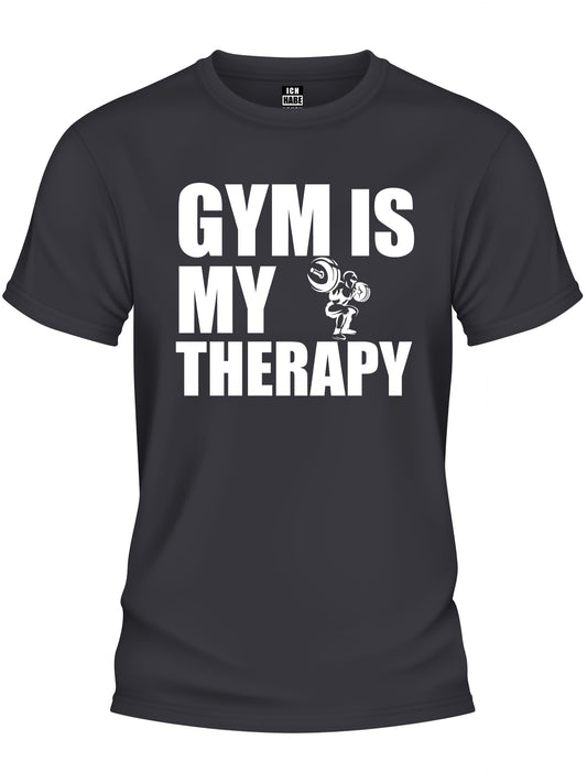 Design T-Shirt - GYM IS MY THERAPY